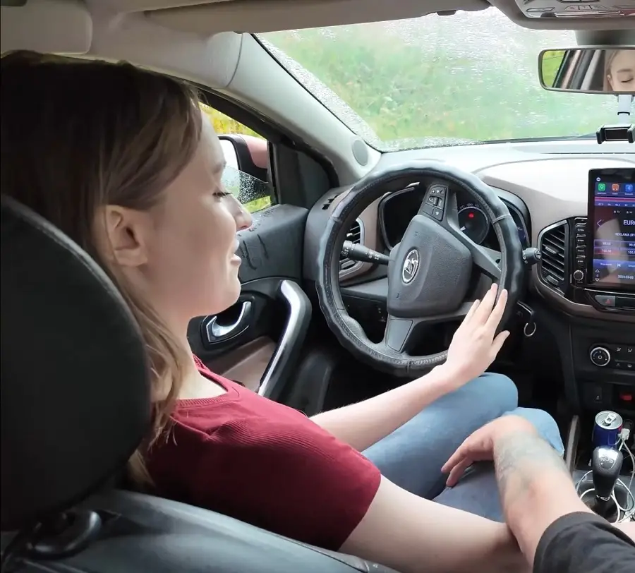 Erica Mori - Anal Fun Outdoor In Car UltraHD/4K 2160p