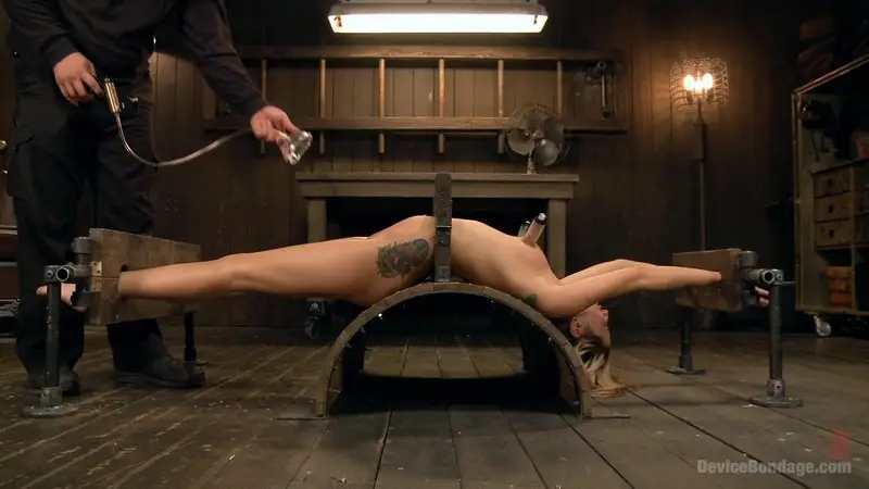 Hot Blonde is devastated by sadistic torment and screaming orgasms 720p