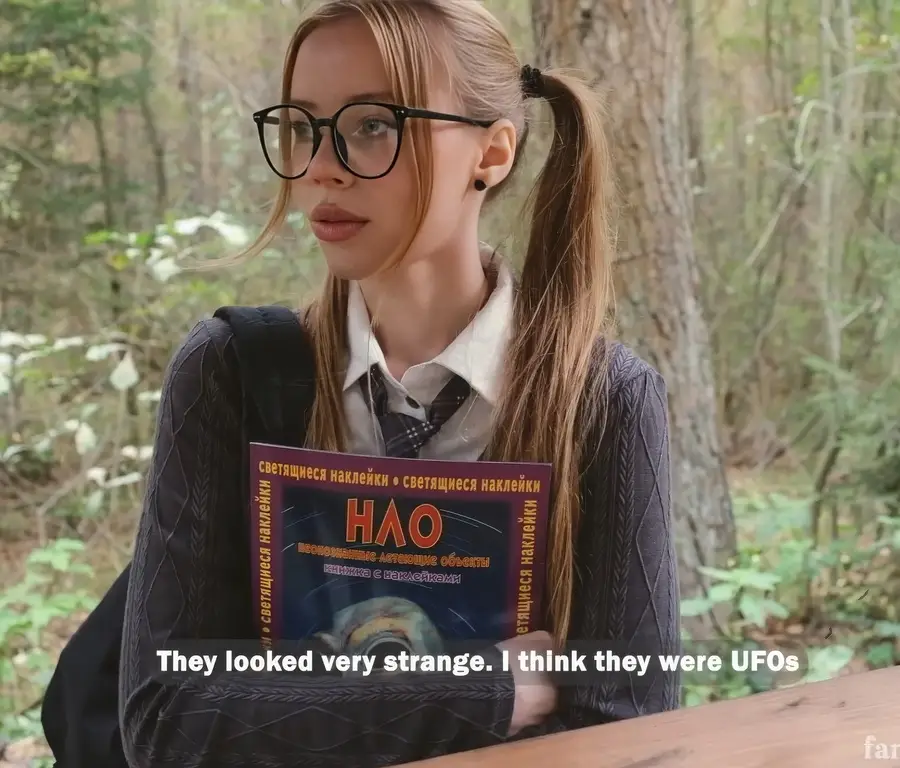 Yuiwoo - Naive Schoolgirl Alien Hunter Really Wanted Hot Cum On Her Face FullHD 1080p