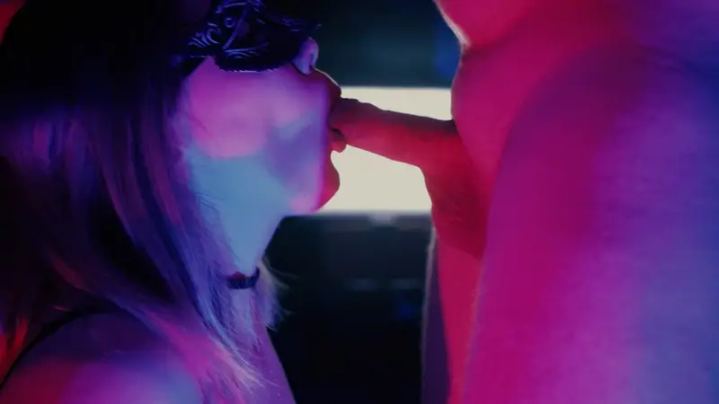 Oral Creampie Valentine's Day, Blowjob With Synthwave 2160p