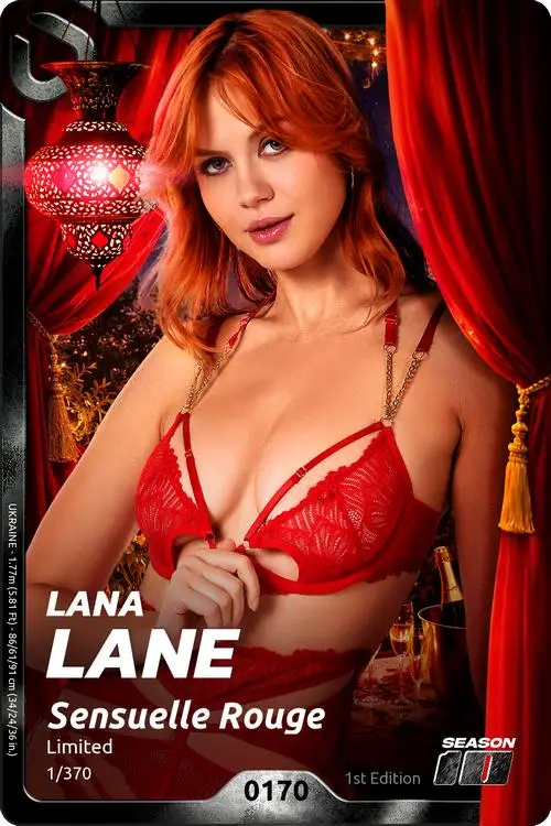 Lana Lane - Sensuelle Rouge