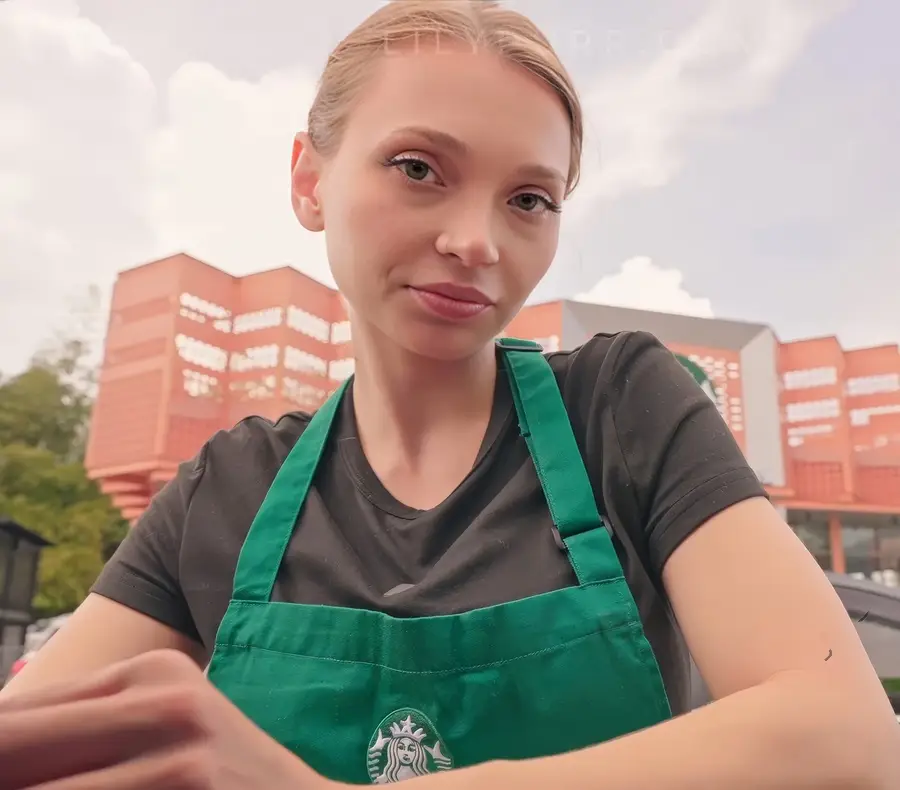 Maya Lis - Starbucks Girl Spilled On My Shirt FullHD 1080p