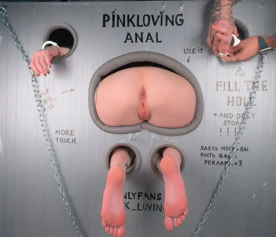 Pinkloving - Gloryhole Fuck This Bitch In The Anal. She Moans Sweetly When She Comes FullHD 1080p
