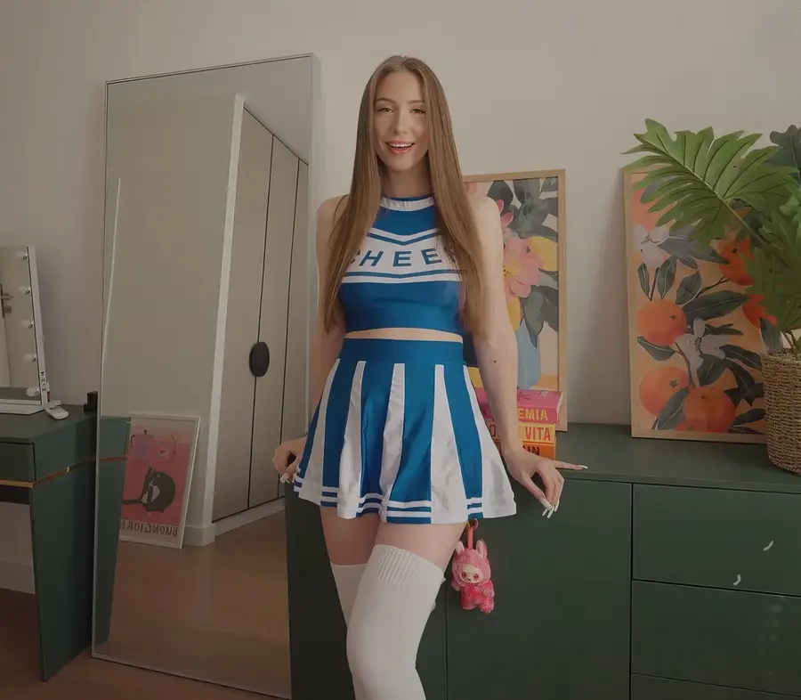 Emilia Bunny - World Cup Win Naughty Cheerleader Gives Private Reward FullHD 1080p