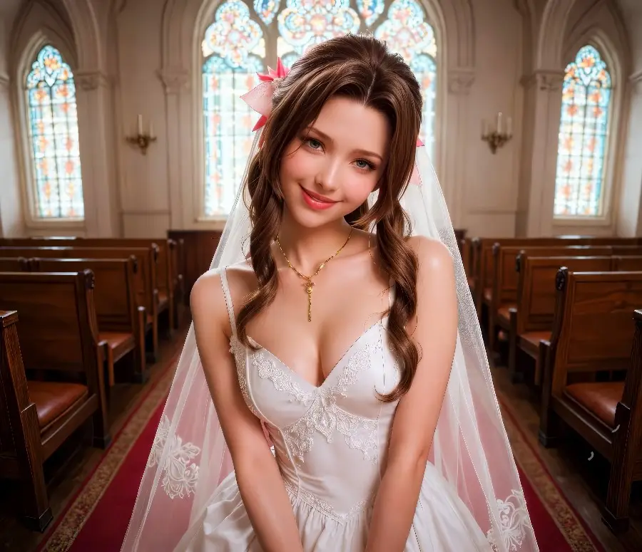 AiPorn - Aerith’s Wedding Gone Wrong 2160p 1920p