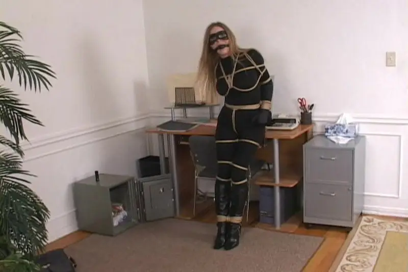 Busty Catburglar Caught & Unmasked